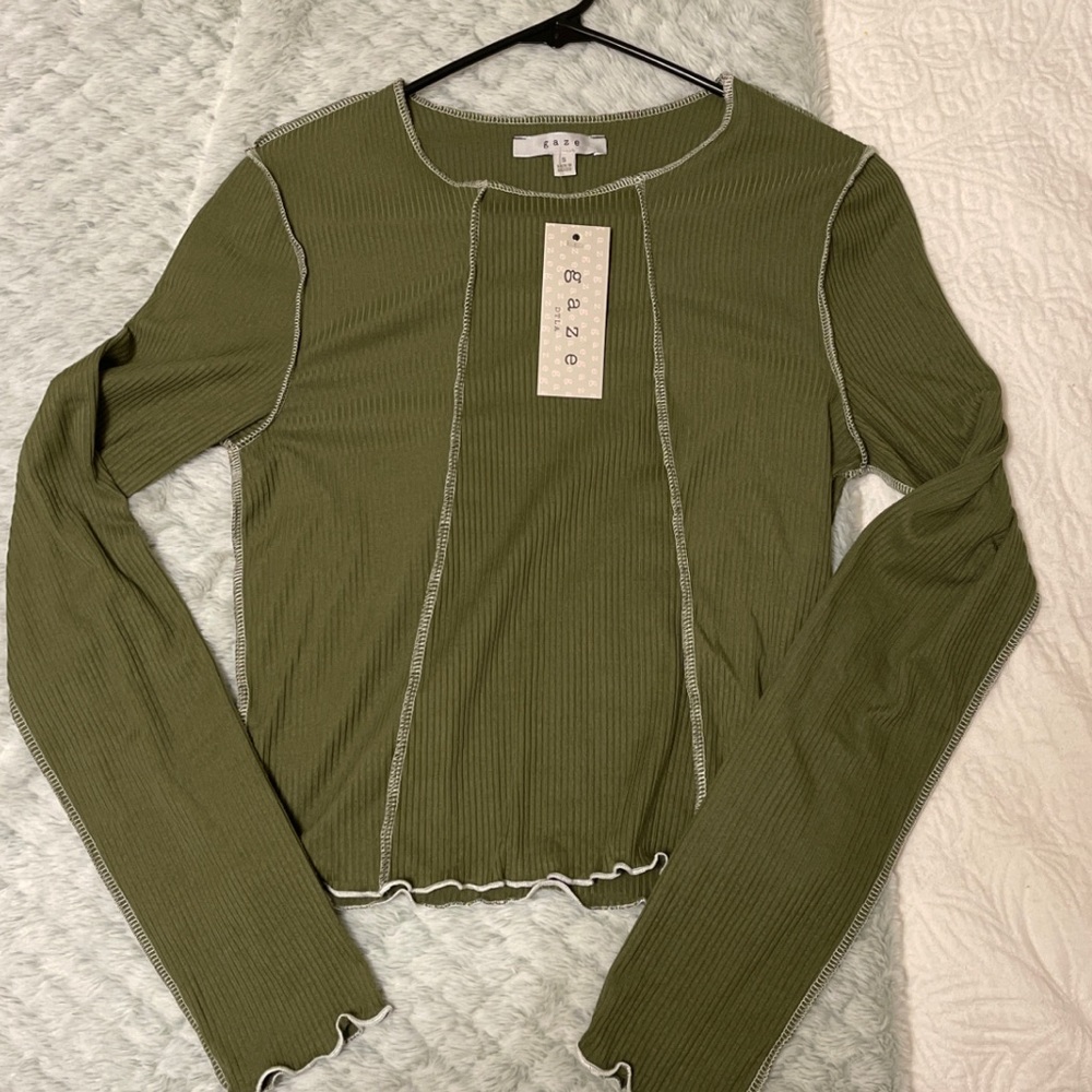 Olive green long sleeve